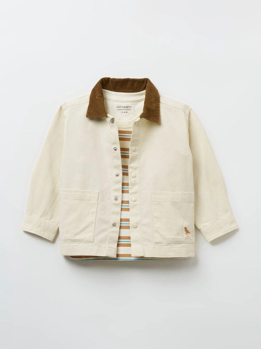 Boys Open Front Jacket