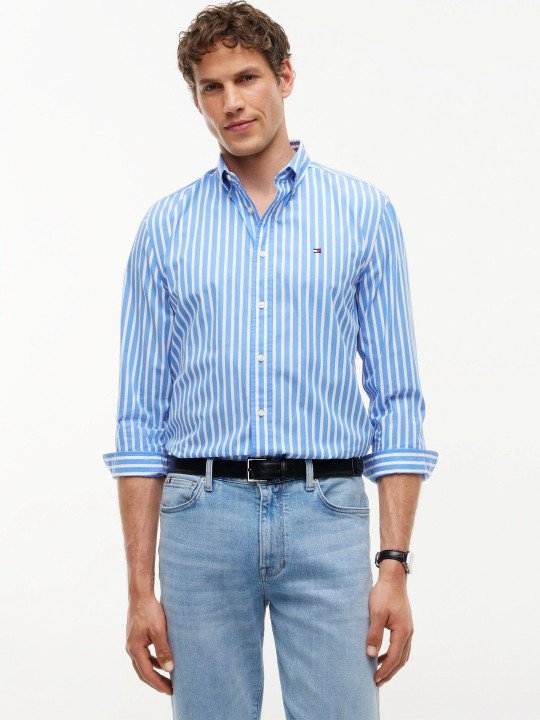 Men Striped Casual Shirt
