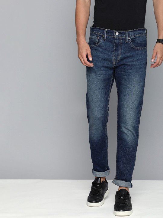 Men 512 Slim Fit Heavy Fade Stretchable Jeans