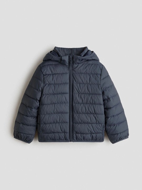 Boys Reflective Strip Puffer Jacket