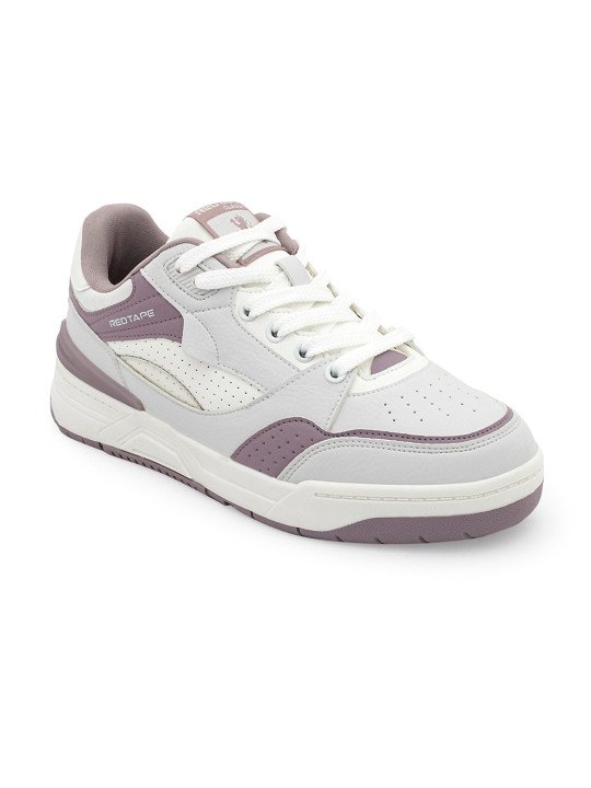 Red Tape | Down Town Dapper Women Colourblocked Lace-Ups Sneakers