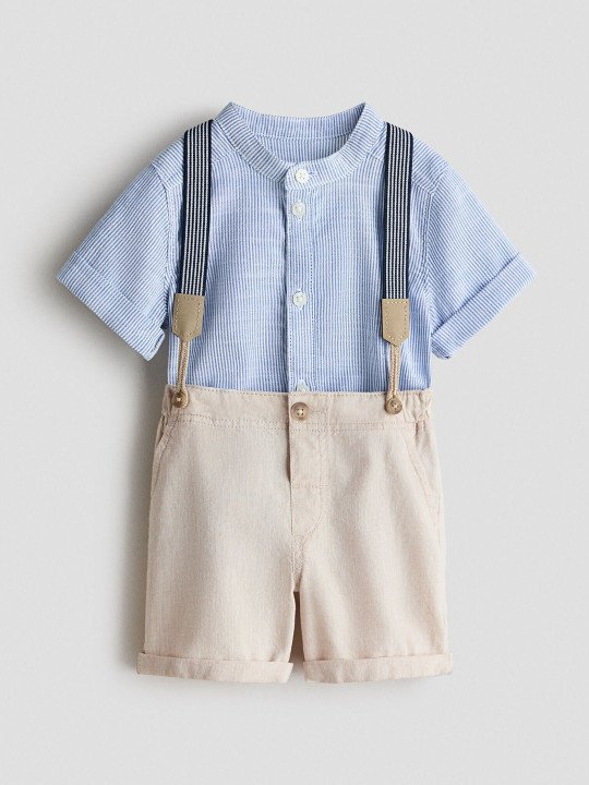 2-Piece Set With Braces