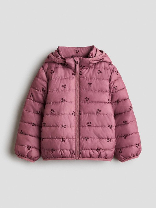 Girls Water Resistant Puffer Jacket