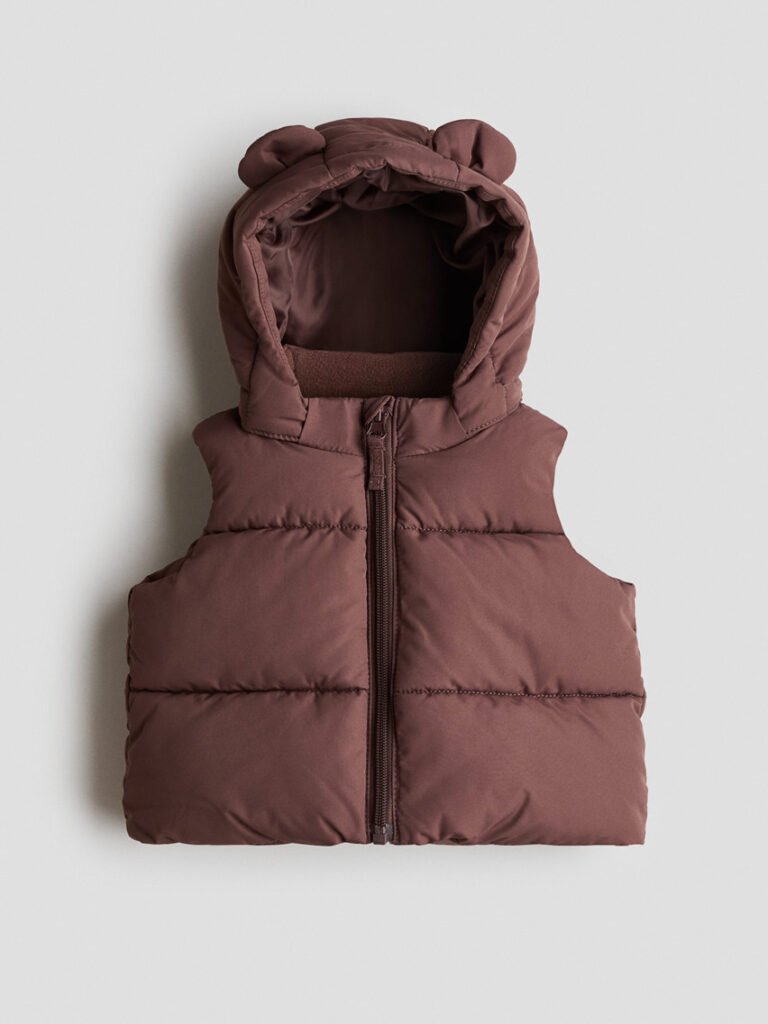 Boys Hooded Puffer Gilet