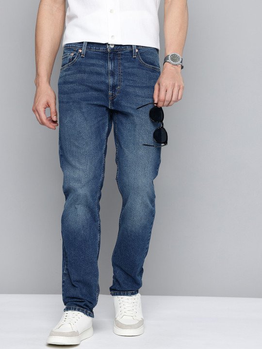 Men 513 Slim Straight Fit Light Fade Stretchable Jeans