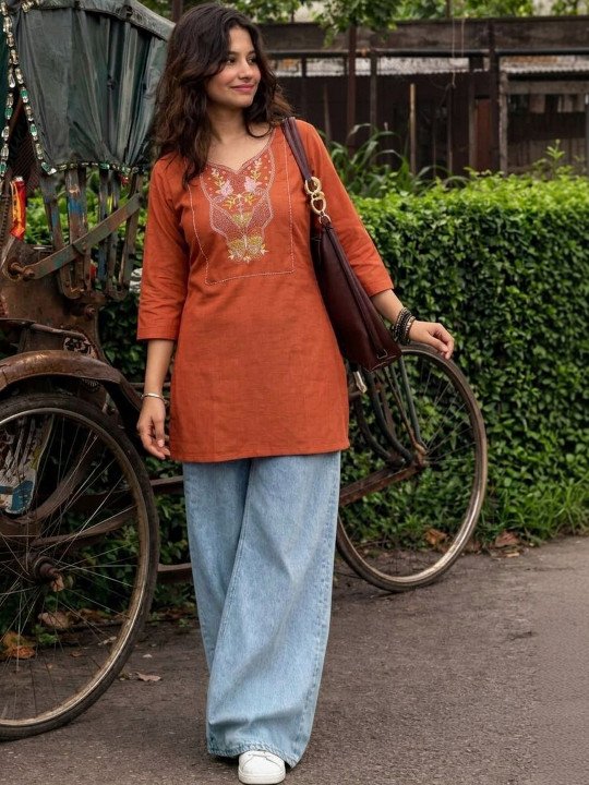 Embroidered Ethnic Tunic