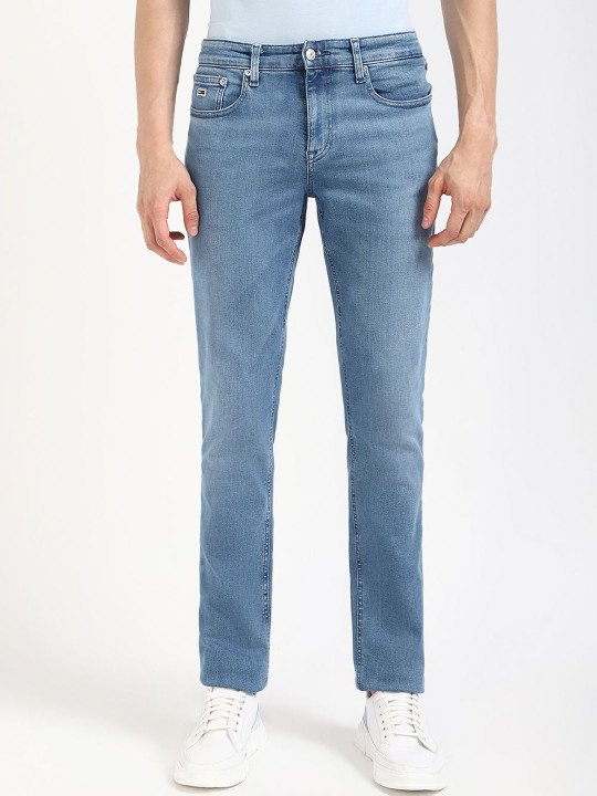 Men Slim Fit Low-Rise Stretchable Jeans