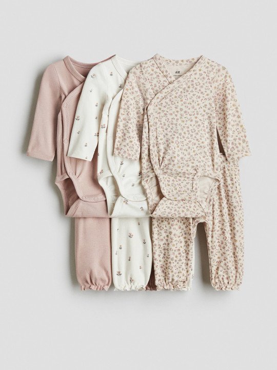 6-Piece Bodysuit And Trousers Set