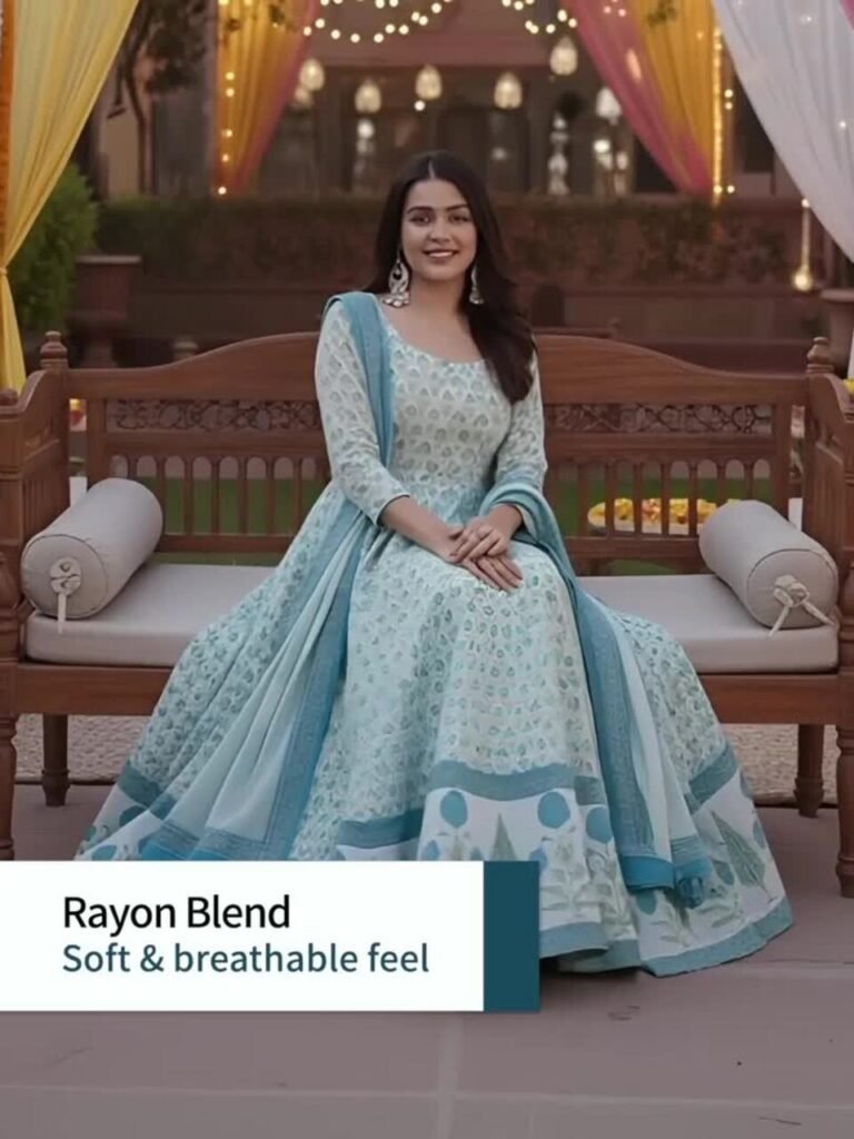 Women Floral Printed Regular Kurta with Trousers & With Dupatta