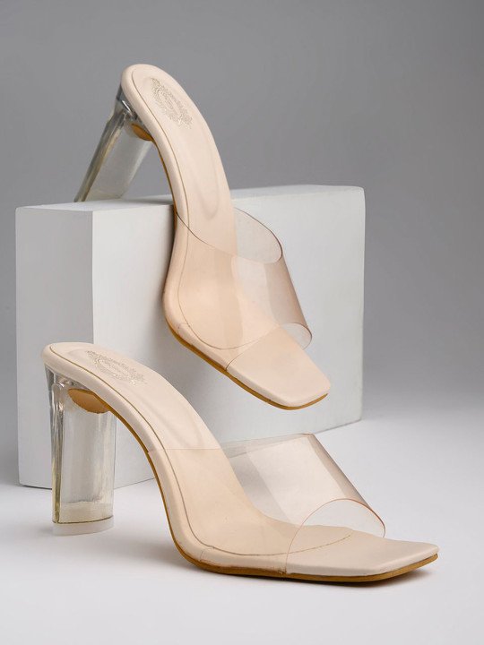 Women Colourblocked Block Sandals