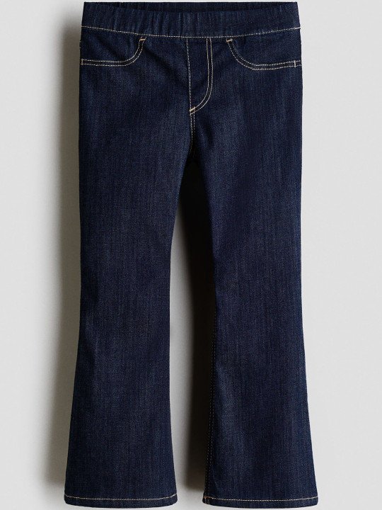 Girls Superstretch Flared High-Rise Jeans