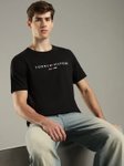 Men Brand Logo Printed T-shirt