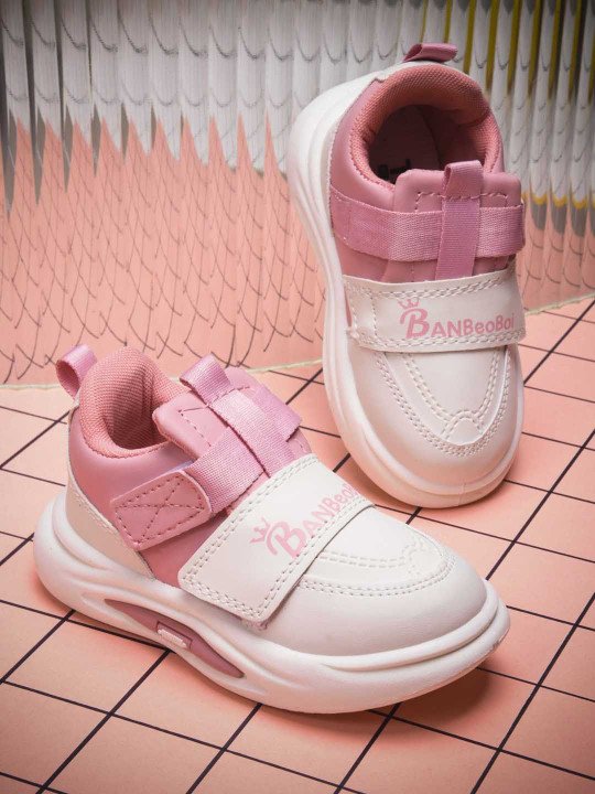 Crazyly | LACOSET Girls Colourblocked Velcro Sneakers