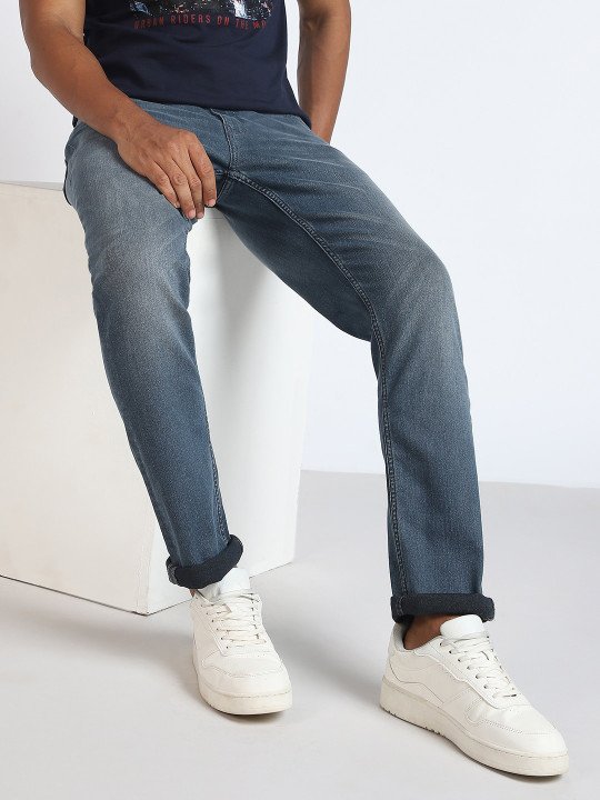 Lee | Men Bruce Skinny Fit Light Fade Clean Look Stretchable Jeans
