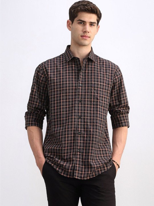 Allen Solly | Men Checked Casual Shirt