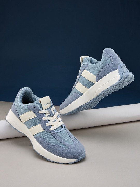 Campus | Men BRISK Colourblocked Lace-Ups Sneakers
