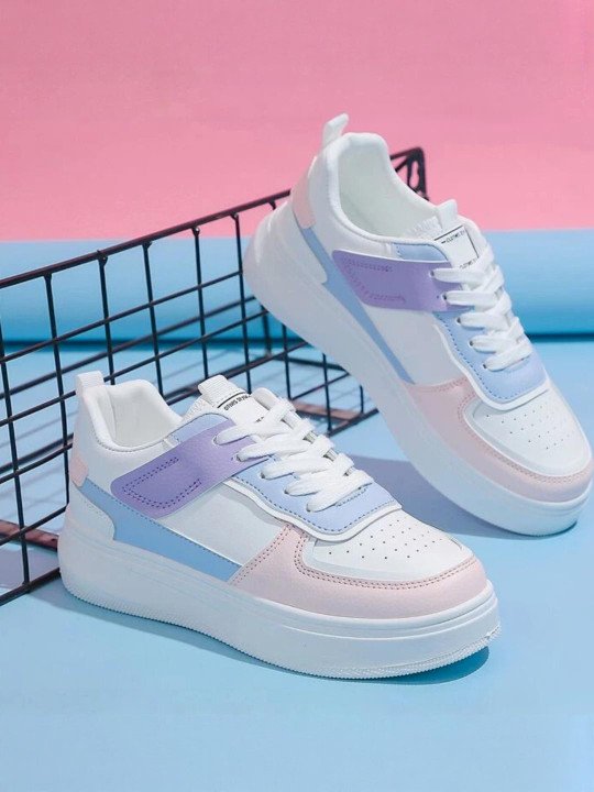 Shozie | Girls Colourblocked Sneakers Casual Shoes