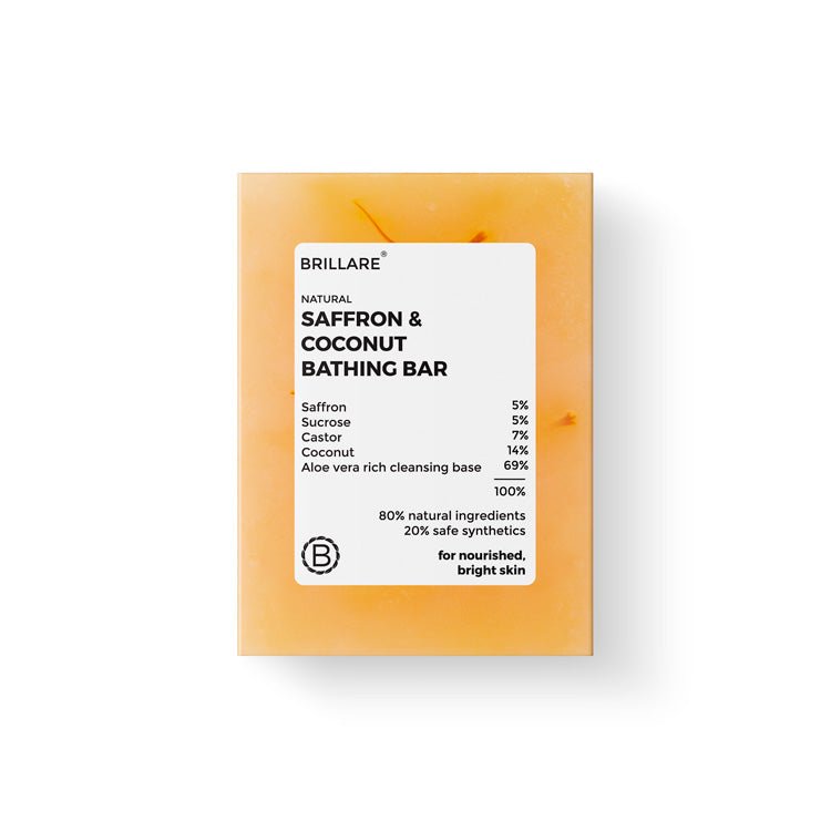Saffron & Coconut Bathing Bar