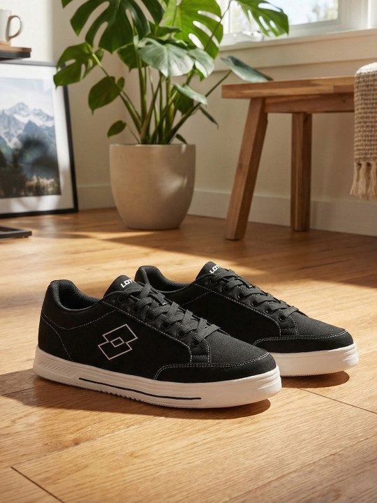 Lotto | Men Strada Vele Black Sneakers