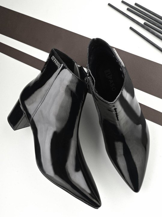 El Paso | Women Block-Heeled Comfort-Fit Chelsea Boots