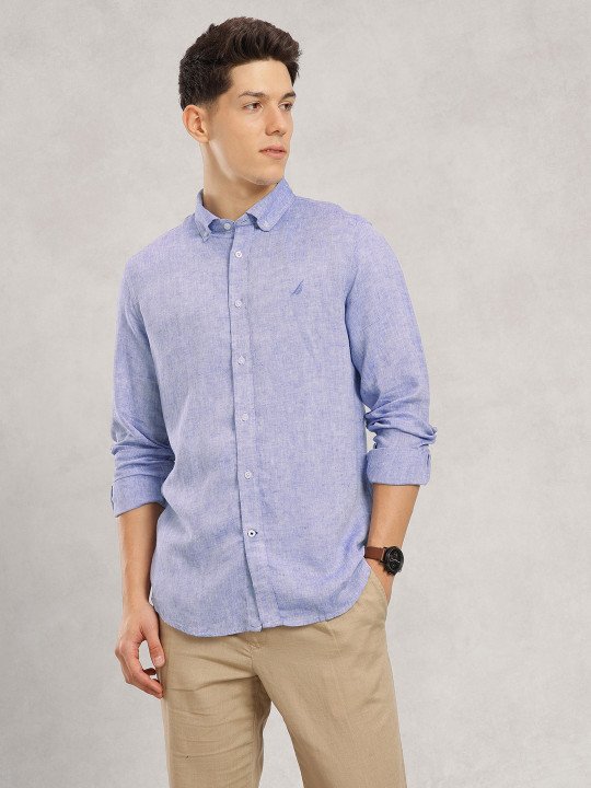 Nautica | Slim Fit Button-Down Collar Casual Shirt