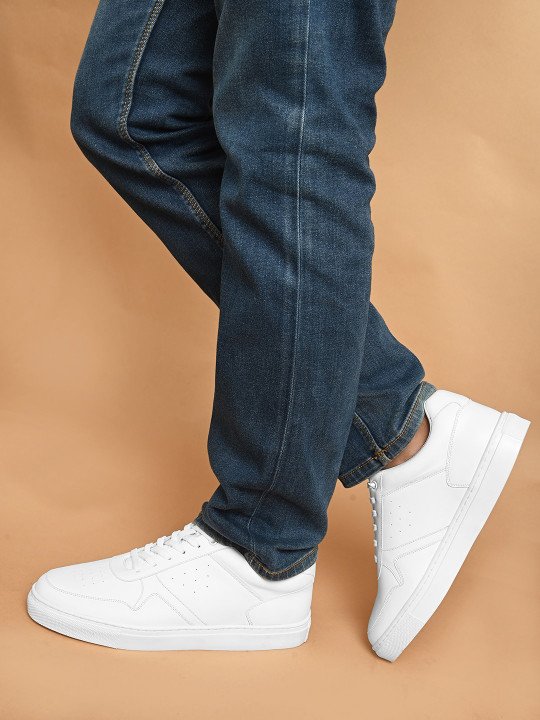 HRX by Hrithik Roshan | Men White Perforations Lightweight Comfort Insole Sneakers