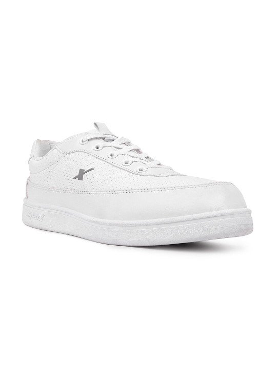 Sparx | Men Round Toe Textile Sneakers